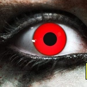 Zombie Red Gothika Contact Lenses