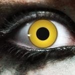 Zombie Yellow Gothika Contact Lenses