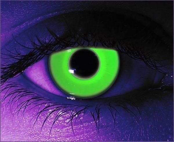 Green UV Gothika Contact Lenses