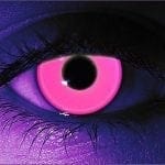 Pink UV Gothika Contact Lenses