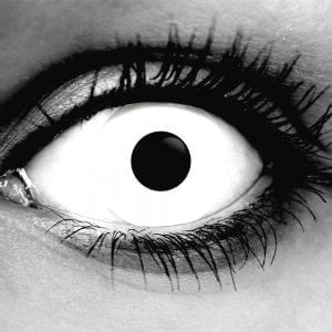 Gothika White Zombie Contact Lenses