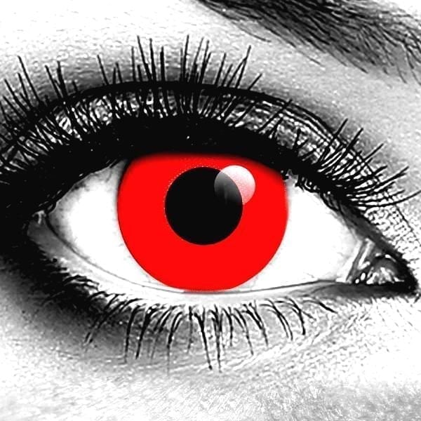 Gothika Red Vampire Contact Lenses
